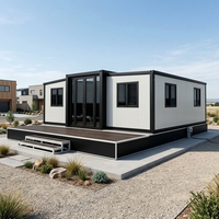 Bâtiment modulaire en conteneurs de 20 pieds avec système d'énergie solaire, unité de logement, bureau ou atelier moderne