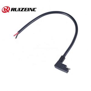 工厂供应带汽车90度美国弯曲汽车插头的弯头电缆 - Product Image 5