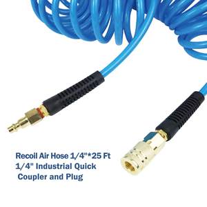 Tuyaux pneumatiques en PU, tuyaux d'air comprimé, 69,57,5 m, style américain, fer plaqué cuivre, outils pneumatiques rapides, accessoires, pièces - Product Image 2