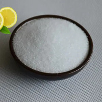 Agent de traitement des eaux usées industrielles Baisheng, acide citrique monohydraté à 99% de pureté, 8-40 Mesh, Hebei, Chine