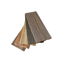 Planches de terrasse en composite WPC, revêtement de sol extérieur imperméable en bois-plastique, vente en gros et projets, directement de l'usine