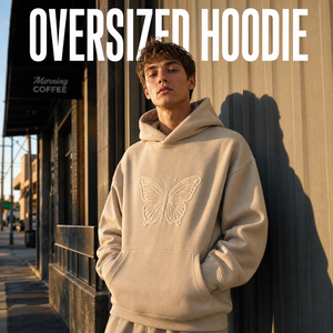 Sudadera con capucha personalizada para adultos con diseño de logotipo OEM/ODM, sudadera con ilustración personalizada, suave, unisex, con bordado 3D, venta al por mayor. - Product Image 3