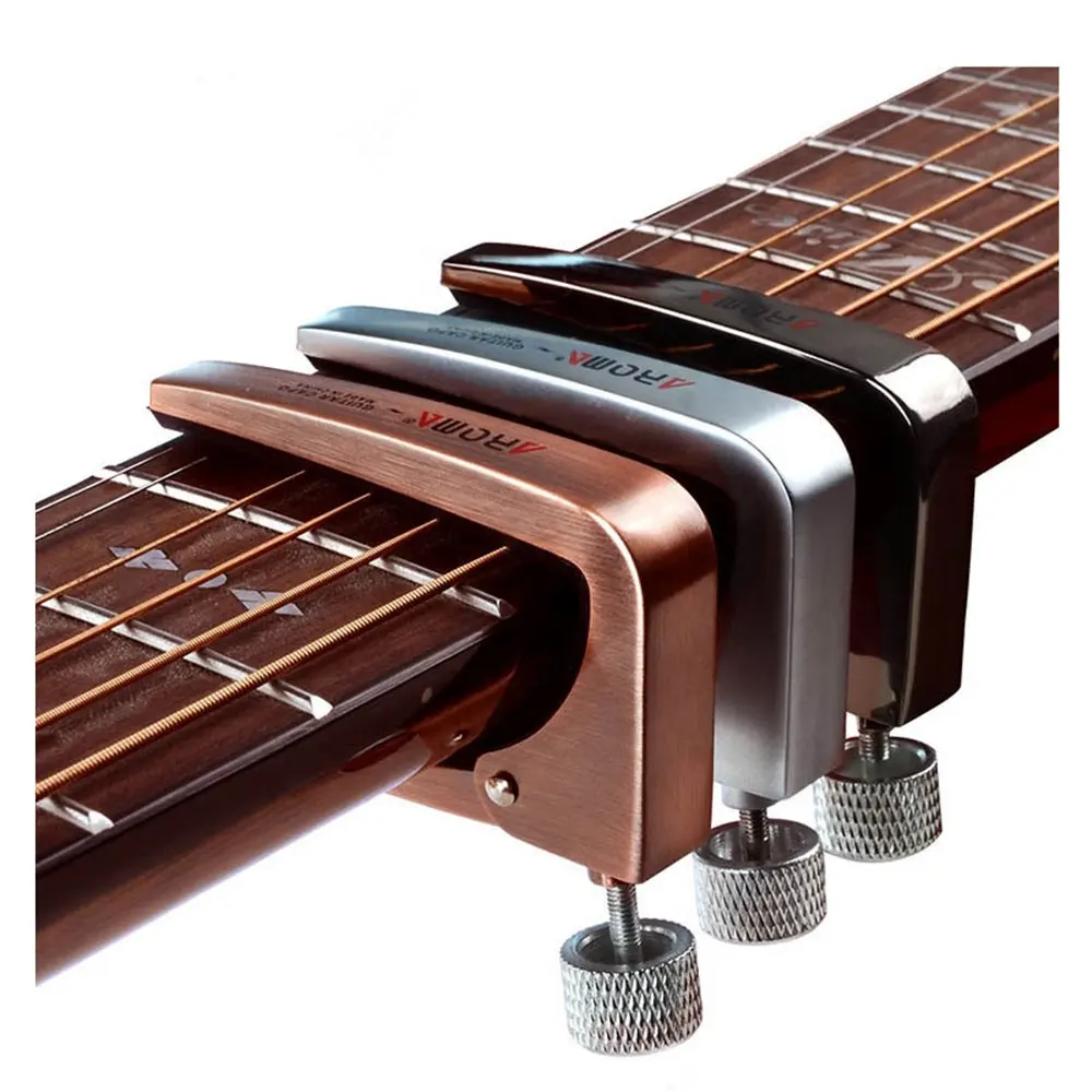 High Quality AC-11CAPO Electric Folk Guitar Tuner Metal Guitar Accessories