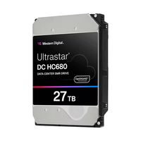 Disque dur IUltrastar DC HC680 de pointe, ultra-haute capacité, avec stockage de 26 To à 28 To pour les charges de travail de big data et d'archives
