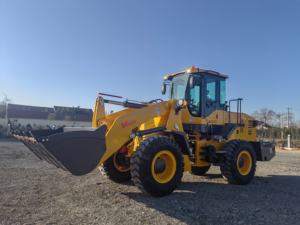 Дизельный колесный погрузчик 3 т, компактный землеройный погрузчик для строительства, сельского хозяйства и погрузочно-разгрузочных работ по цене производителя - Product Image 5