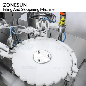 Máquina de Llenado y Sellado de Viales de Suero para la Piel con Bomba Peristáltica Rotativa Automática Monobloque ZONESUN ZS-AFC9H - Product Image 2