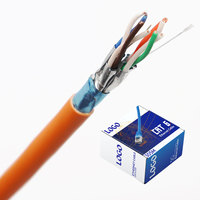 Cable de Red Ethernet RJ45 Cat6 en Rollo de 305m, Cat 6 7 24AWG UTP FTP, Cable de Comunicación de Cobre Puro para Redes