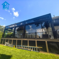 Pergola à lames orientables en aluminium sur mesure Sweet Home pour divertissements en plein air