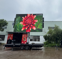 Écran LED grand format d'extérieur EF22 P6 pour diffusion publicitaire, panneau d'affichage numérique mural fixe couleur, remorques d'affichage SDK