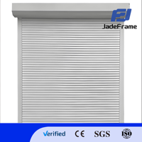 Volet roulant automatique moderne en acier décoratif, étanche, anti-tempête, pour garages, stations de lavage de voitures, 4S en alliage d'aluminium