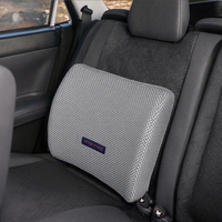 Coussin de soutien lombaire respirant en maille aérée POE pour soulager la fatigue, la protection cervicale, le soulagement de la sciatique et le soutien du coccyx, idéal pour la conduite