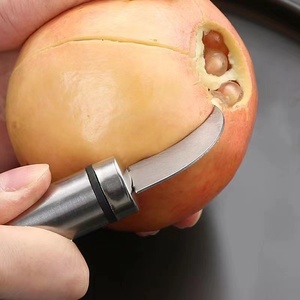 Pelador portátil de Granada y naranja de acero inoxidable, abridor rápido de frutas para el hogar con cuchillo de operación Manual de plástico para PC - Product Image 3