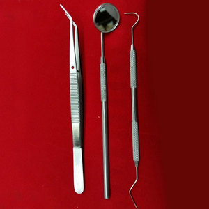 Juego de 3 Piezas de Alta Calidad para Exámenes Dentales, Instrumentos Profesionales Manuales para Rellenos de Composite, Juego de 5 Piezas de Doble Punta - Product Image 1