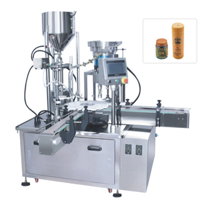 Fully Automatic Liquid Filling Capping Labeling Machine for Bottles and Jars Nozzles Rotary Machinery Beverage - Product Image 1