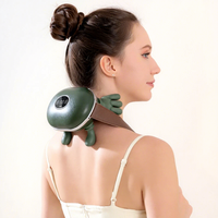 Masseur pour le cou et les épaules, appareil de massage cervical, masseur chauffant pour le dos, massage par pétrissage 6D, télécommande sans fil, rechargeable par USB