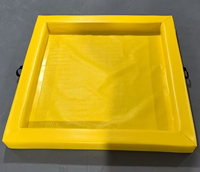 Liyuan Étang de canard pliant 5ft * 5ft Mur de berme de confinement de déversement d'huile portable pour site en béton et zone d'aquaculture