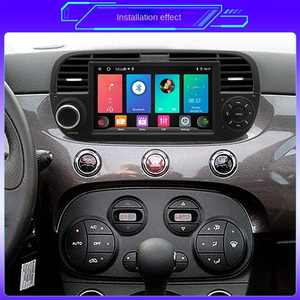 Lecteur DVD de voiture Android à écran tactile 7 "pour Fiat <span class=keywords><strong>F500</strong></span> 2012 Multimédia Android Head Unit Support sans fil Carplay 4G WIFI DSP - Product Image 3