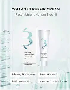 Para aliviar el enrojecimiento, piel seca sensible, hidratante antiarrugas, crema hidratante antienvejecimiento, crema reparadora de colágeno para la cara