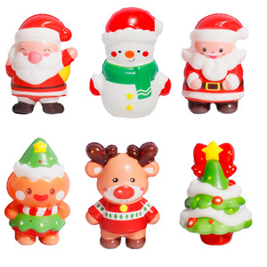 Jouet anti-stress en PU pour Noël, design Père Noël, populaire auprès des étudiants, cadeau récompense - Product Image 5