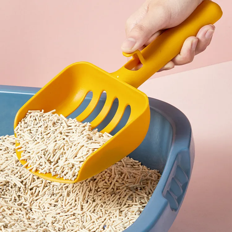 2023 Pet Cleaning Products Tool Easy To Use Cat Litter Shovel Integrated Plastic Cat Litter Big Large Scoop Away