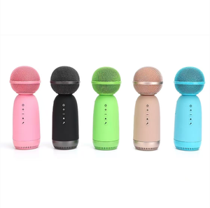 Microfone Sem Fio 5W com Efeito de Eco, Portátil e Recarregável, Microfone para Cantar de 1800mAh para Festas e Palestras - Product Image 3