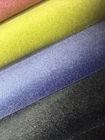 Vente en gros 100% coton & rayonne/viscose velours tissé teint 280gsm tissu anti-pilule pour vestes manteaux pantalons filles & garçons
