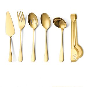 Multi-Purpose Stainless Steel Dinner Knives Set Includes <b>Fork</b> Spoon Strainer with Steak Clip for Cross <b>Border</b> Source Serving - Product Image 2