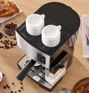 <span class=keywords><strong>Cafetera</strong></span> Espresso Semiautomática con Espumador <span class=keywords><strong>de</strong></span> Leche, Pantalla <span class=keywords><strong>de</strong></span> Temperatura Precisa, para Café Caliente, Latte Helado y Cappuccino - Product Image 3