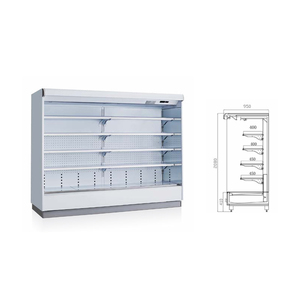 Commercial <span class=keywords><strong>congélateur</strong></span> <span class=keywords><strong>vertical</strong></span> affichage <span class=keywords><strong>congélateur</strong></span> pour supermarché - Product Image 6