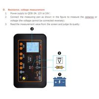 Detector de Actuadores Portátil para Automóviles QDB-3A, Probador de Actuadores para Vehículos