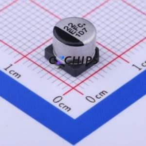 Condensador Electrolítico de Aluminio SMD EEEFC1E220AP, D6.3xL5.4mm 22uF 20% 25V 105mA-120Hz - Product Image 1