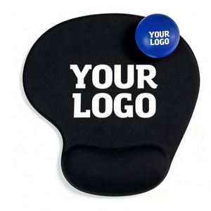 Tapis de souris créatif avec repose-poignet en silicone antidérapant, personnalisable avec logo, pour le bureau, les promotions, les cadeaux d'entreprise, vente en gros - Product Image 1