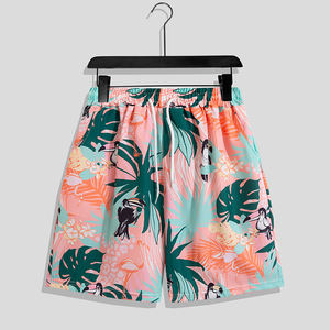 Shorts de plage en soie glacée pour hommes, respirants, personnalisés, amples, à séchage rapide, 5 pouces, vêtements de sport, caleçons - Product Image 3