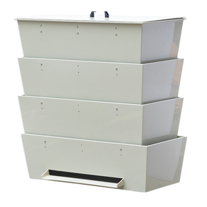 ระบบกรองน้ำตู้<span class=keywords><strong>ปลา</strong></span>แบบทาวเวอร์ QihangRAS Square PP Material พร้อมระบบกรองแบบ Trickle Filter สำหรับ<span class=keywords><strong>บ่อ</strong></span>ปลาคาร์ฟ น้ำตก Bakki Shower Filter 10 ลูกบาศก์เมตร/ชั่วโมง - Product Image 1