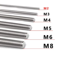 Factory Price DIN975 DIN976 Full Threaded Stud Bolts Stainless Steel S42000 X30Cr13 1.4028 OEM ODM Threaded Bars
