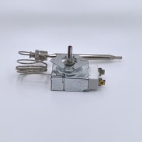 Thermostat de remplacement compatible avec la friteuse Robertshaw RX-2-24, thermostat de chaudière 93 ℃ -204 ℃   Interrupteur de contrôle de température avec filetage NPT 3/8''