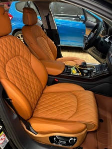 Coprisedile Universale in Pelle PU per Auto, Protezione per Sedili Anteriori, Compatibile con BMW, Audi, Ford, <span class=keywords><strong>Seat</strong></span> <span class=keywords><strong>Leon</strong></span> - Product Image 4
