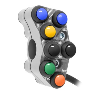 Interruptor de manillar izquierdo para Triumph Tiger 850 Sport (Titanio) - Product Image 3