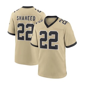 للبيع بالجملة جودة عالية 12 Chris Olave 32 tyn mathio 22 Rashid sheed 41 Alvin Kamara New Orleans Stitched - Product Image 3