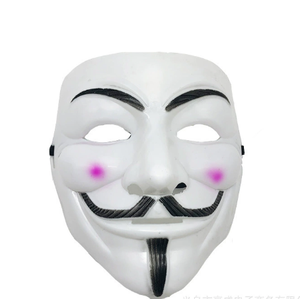 <span class=keywords><strong>Masque</strong></span> d'Halloween en PVC de luxe <span class=keywords><strong>V</strong></span> Face Weirdo Ghost Dance Masquerade pour Party <span class=keywords><strong>Vendetta</strong></span> Mask - Product Image 1