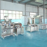 Machine à farcir automatique chinoise pour gâteau de lune, petite presse de remplissage Maamoul, estampage, moulage