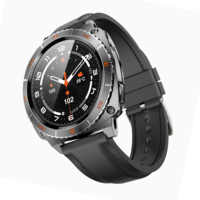 Montre connectée avec design de lunette rotative de décompression technologique, cadran exquis AI, ChatGPT, étanche IP68, écran AMOLED de 1,43 pouce, navigation GPS