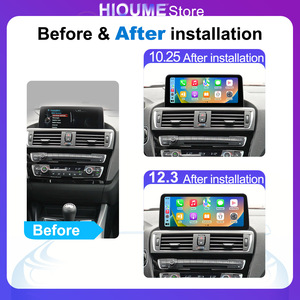 Display di Navigazione GPS per <span class=keywords><strong>BMW</strong></span> <span class=keywords><strong>Serie</strong></span> 1 2 F20 F21 F22 F23 F45, Autoradio Multimediale Android 15 con Lettore DVD e Monitor Auto Carplay - Product Image 2