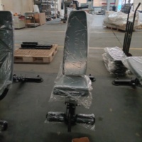Banc de musculation multifonctionnel pliable et réglable ASJ, idéal pour la musculation et les haltères – Meilleure vente