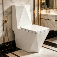 Ensemble WC monobloc en céramique pour salle de bain, à poser au sol, avec lavabo et toilettes, vente en gros