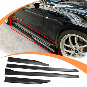 Jupes latérales en plastique PP de haute qualité pour Ford <span class=keywords><strong>Mustang</strong></span> 2015-2021, extensions de bas de caisse noires texturées - Product Image 2
