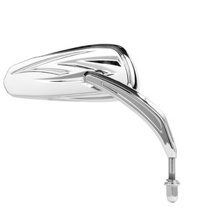 For Harley Road King Street Electra Glide Road Glide Dyna Softail Rearview <b>Mirrors</b> Chrome Motorcycle Accessories - Product Image 6