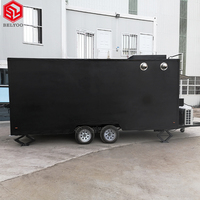 Vente chaude chine barbecue cuisine Mobile restauration rapide chariots Mobile alimentaire chariot alimentaire remorque Taco camions Mobile Restaurant remorque