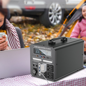 Estación de Energía Portátil con Panel Solar y Batería LiFePO4 de Alta Gama, 1200W 1080Wh, Onda Sinusoidal Pura AC/<span class=keywords><strong>DC</strong></span>, Energía de Emergencia - Product Image 4