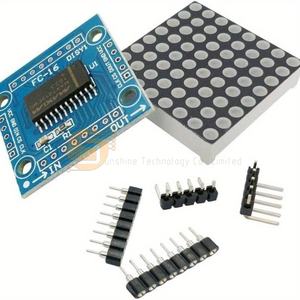 Módulo de Matriz de Puntos MAX7219, Pantalla LED 8x8 para Arduino y Raspberry <span class=keywords><strong>Pi</strong></span> - Product Image 2